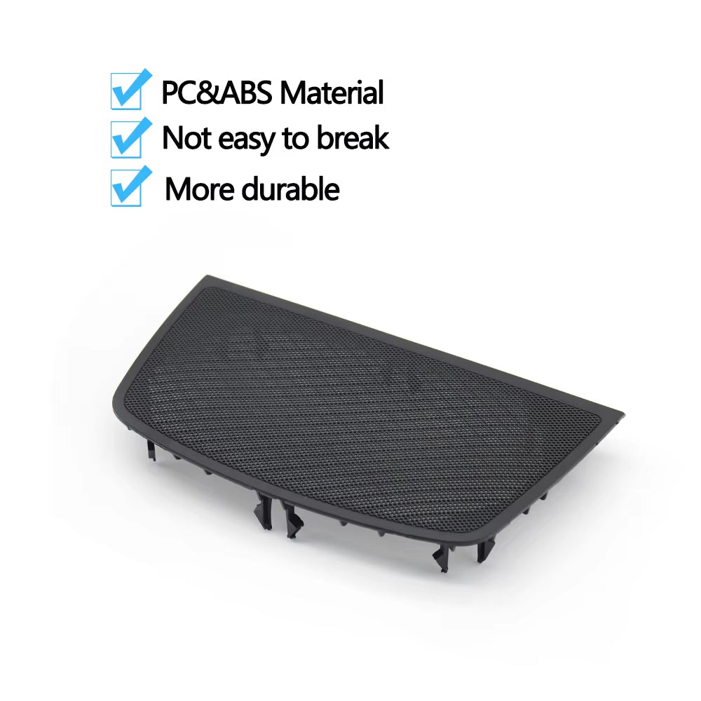 Car Front Center Dashboard Loud Speaker Cover Grille Panel Trim Replacement For BMW X5 X6 E70 E71 E72 51457161796