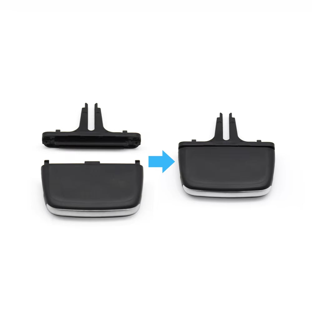 Car Rear Air Conditioning AC Vent Grille Outlet Slider Tab Clip Repair Kit For Volvo V90 S90 2016 2017 2018 2019 2020 2021-2024