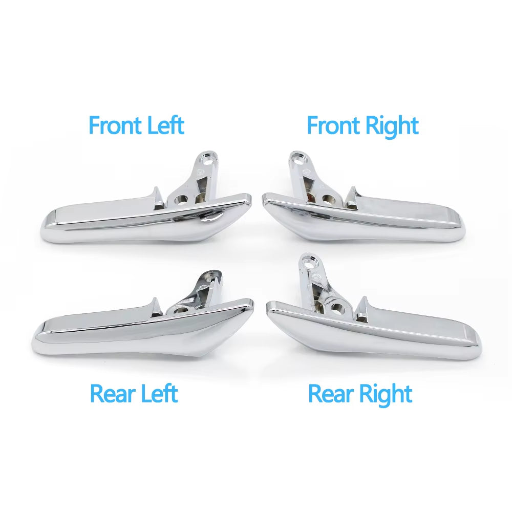 Car Interior Front Rear Left Right Chrome Door Handle For Mercedes Benz E CLS Class W211 W219 E320 E500 E63 AMG 2117660124
