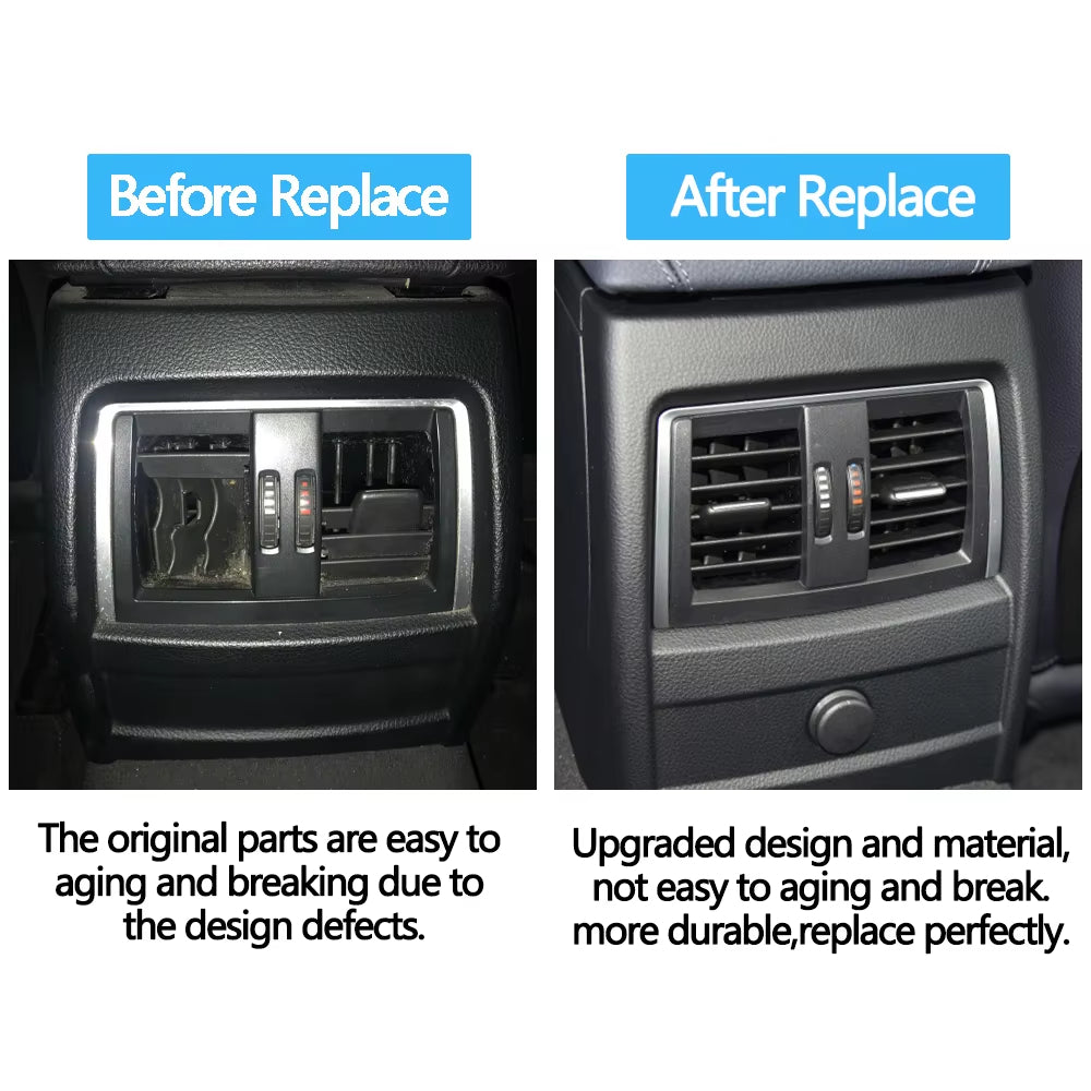 Car Rear Air Conditioning AC Vent Grille Assembly Or Panel Replacment For BMW 3 1 2 4 Series F30 F31 F34 F35 F20 F87 F32 F33 F36