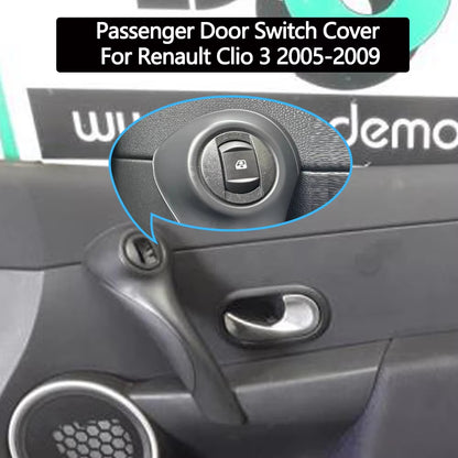 LHD RHD Car Interior Passenger Door Window Control Switch Panel Cover For Renault Clio 3 MK3 2005 2006 2007 2008 2009