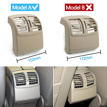 Model A Rear Air Conditioner Vent Grille Outlet Cover For Mercedes Benz W212 E Class 212 Sedan E200 E260 E300 2009-2012