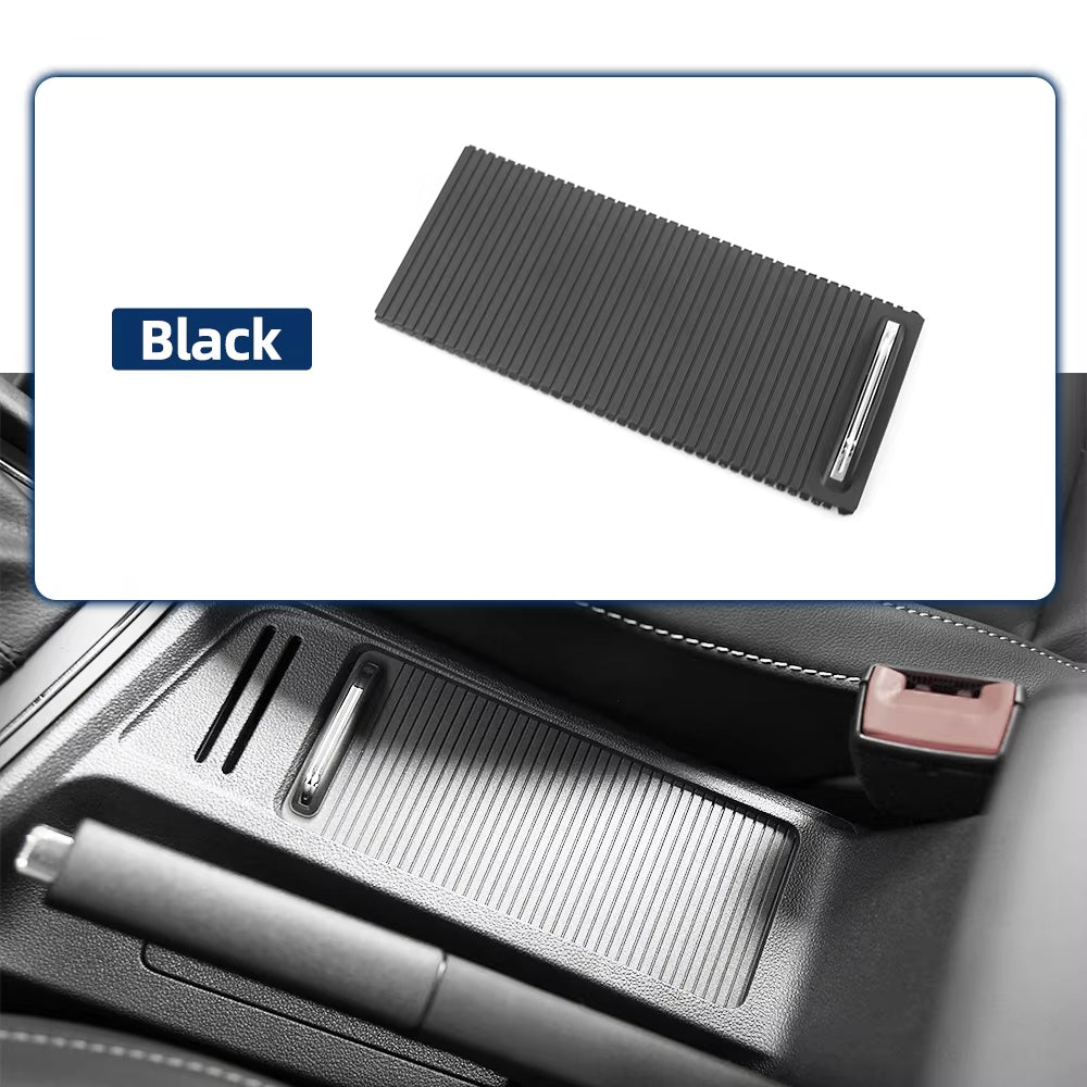 Car Center Console Roller Blind Shutter Roller Blinds 18D862531A82V For Volkswagen Lavida Gran Lavida Water Cup Holder Cover