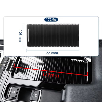 T2H3071 For Jarguar Land Rover Water Cup Holder Cover Curtain Sliding Roller Blind Shutter 2016-2019XF 2018-2019XE