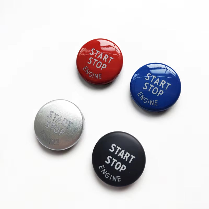 Start Stop Push Lgnition Switch Gear Shift Lever Auto Parking P Button Cap For BMW X5 X6 E70 E71 E72