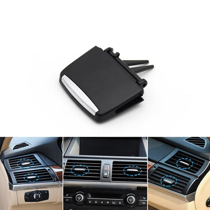 Car Front Rear Air Conditioning AC Vent Grille Slider Tab Clip Repair Kit For BMW X5 X6 E70 E71 64229220101