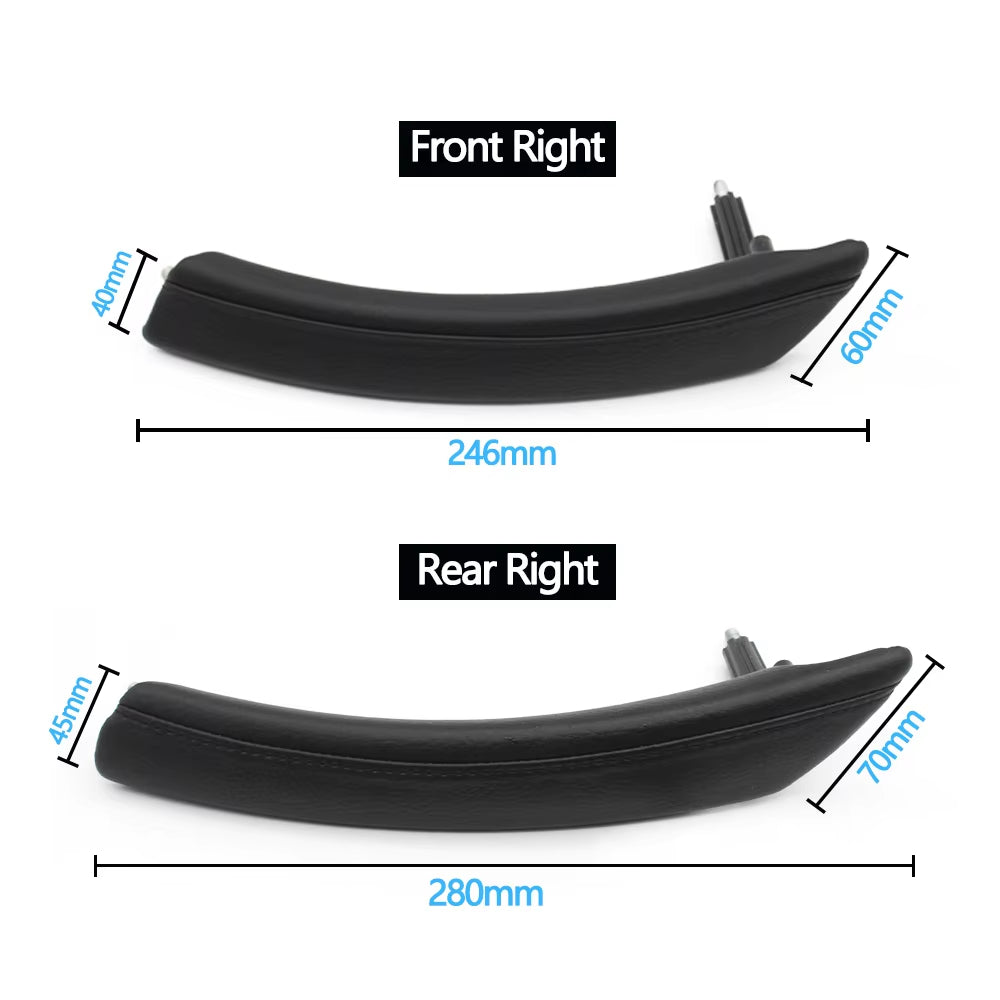 LHD RHD Car Interior Front Rear Left Right Door Inside Handle Assembly For BMW 5 Series E60 E61 2006 2007 2008 2009 2010