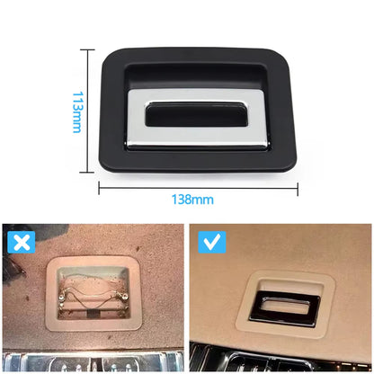 Car Rear Trunk Luggage Tail Cover Mat Floor Carpet Handle Latch Button For Porsche Cayenne 7P5 2011-2016 95855111500,95855111500