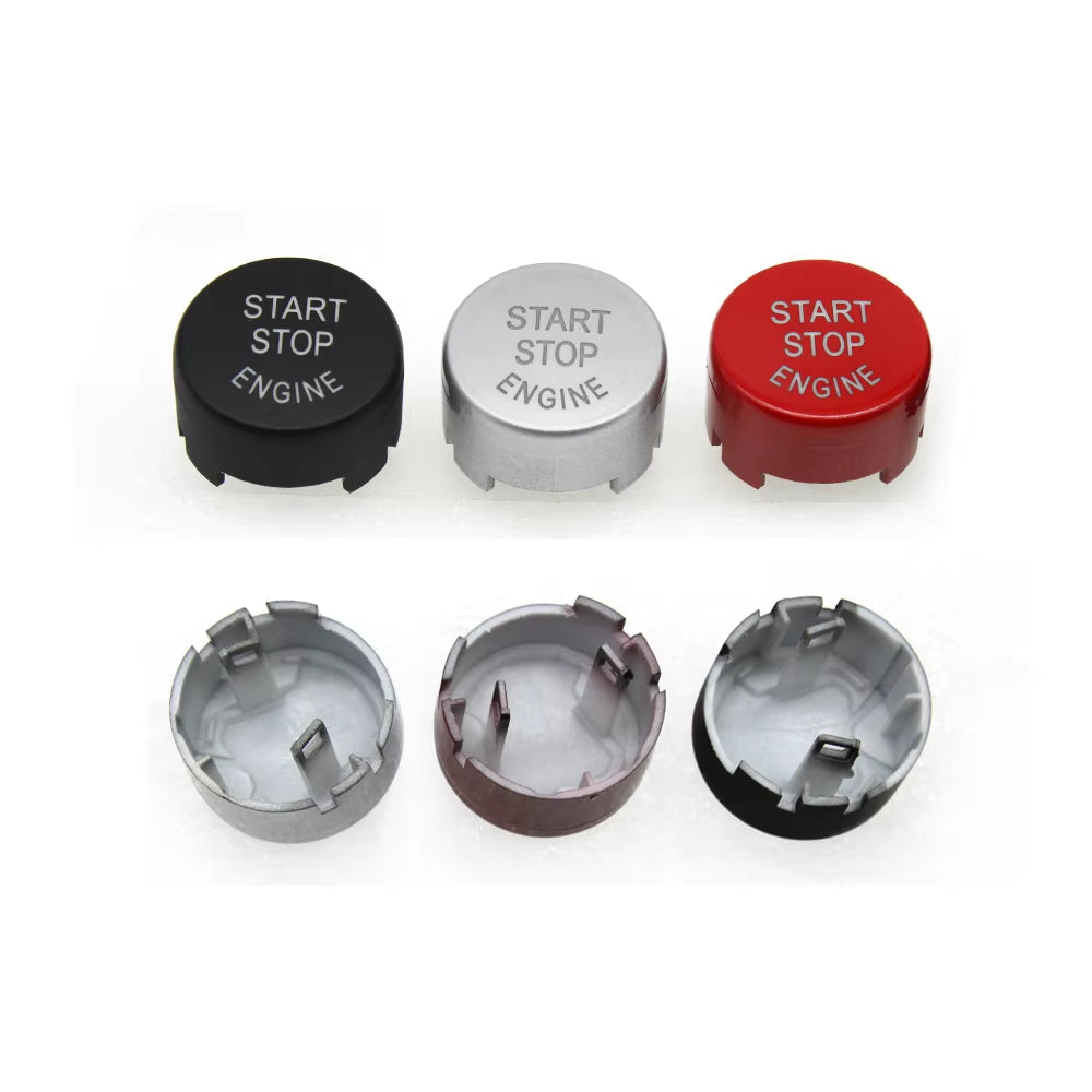 LHD RHD Car Engine Start Stop Button Switch Cover OFF Button For BMW X3 X4 X5 X6 F25 F26 F15 F16 61319291693,61319291694