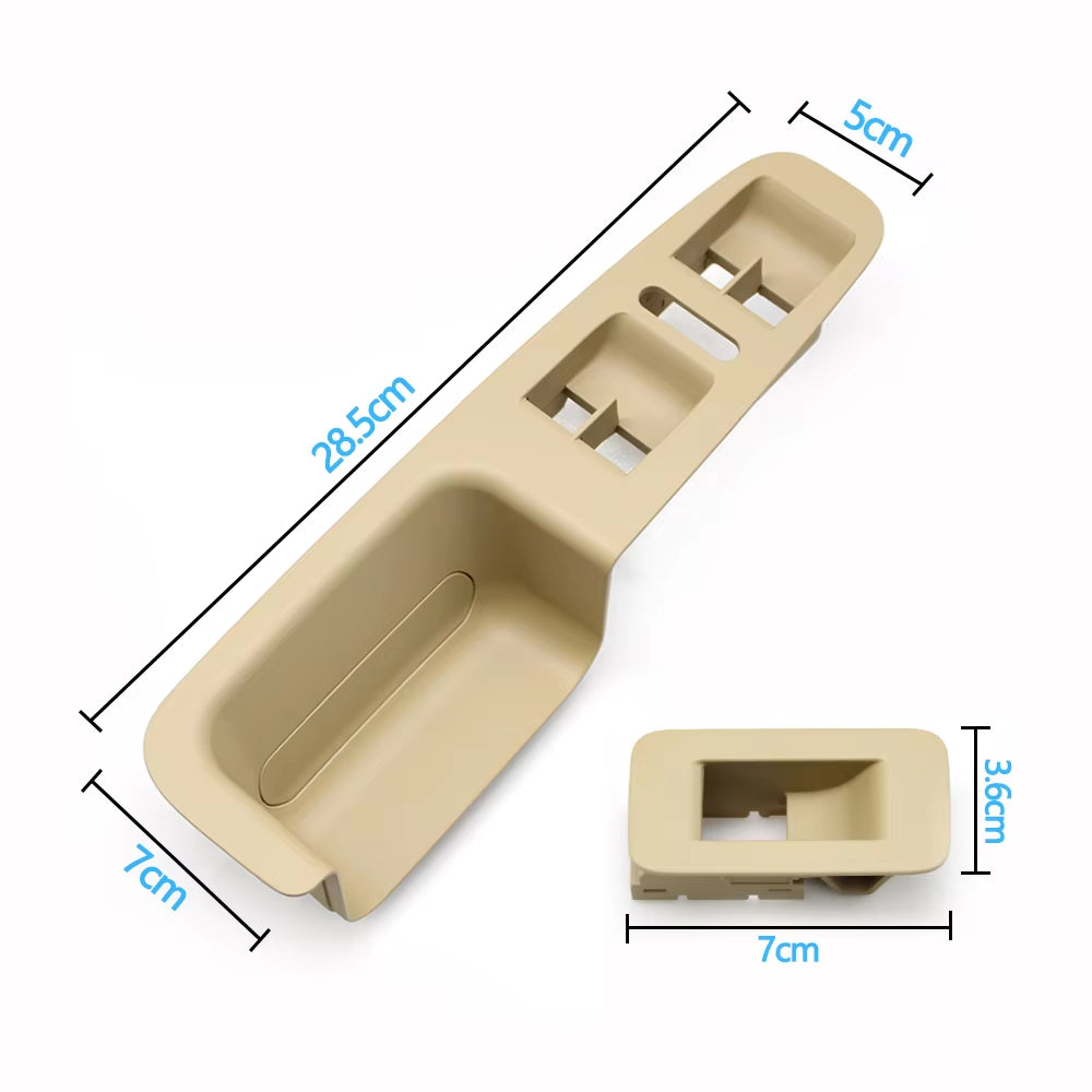 Car Front Rear Left Right Door Window Switch Cover Panel Trim Replacement For VW Volkswagen Touareg 2003-2010