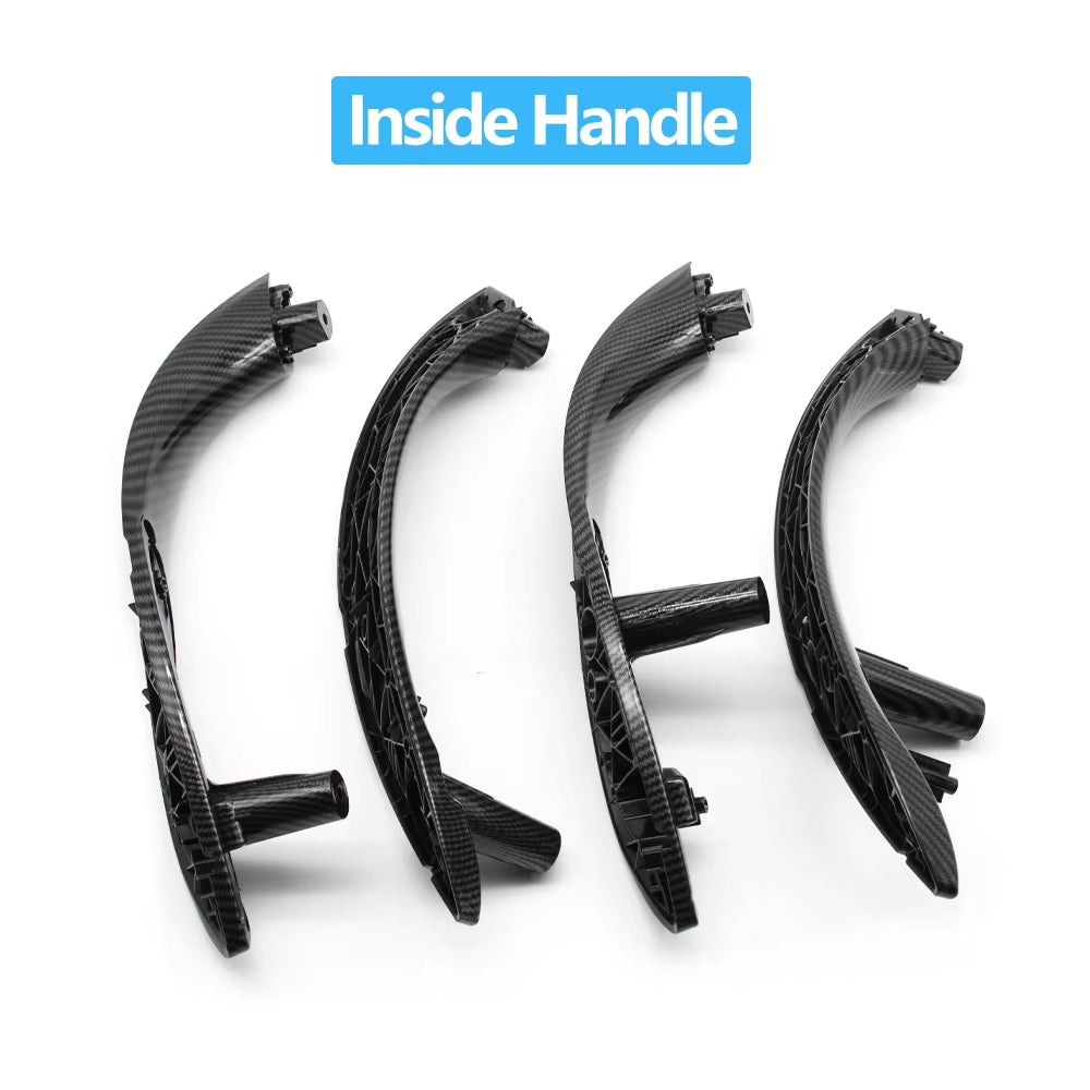 Carbon Fiber Car Door Pull Handle With Handle Outer Cover Trim For BMW 3 4 Series M3 M4 F30 F34 F36 F32 F33 F80 F82 F83