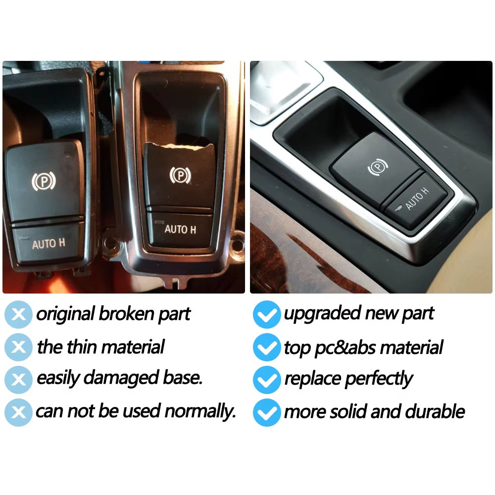 Car Electronic Hand Brake Parking Switch Button Actuator For BMW X5 X6 E70 E71 E72 F15 F16 2007-2018 61319148508 61319159997