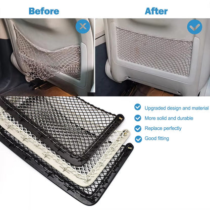 Car Seat Backrest Sundries Storage Net Pocket Cover Repair Kit For Mercedes BENZ GLE GLS W167 GLE350 GLE450 GLS400 GLS450