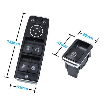 LHD RHD Power Window Regulator Switch Button For Benz C E CLS Class W204 W207 W212 W218 C200 220 250 300 E200 260 GLK204 250 350