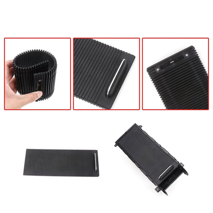 Car Center Console Sliding Shutters Water Cup Holder Roller For Volkswagen Golf 7 Mk7 2014-2020 5GG862531D