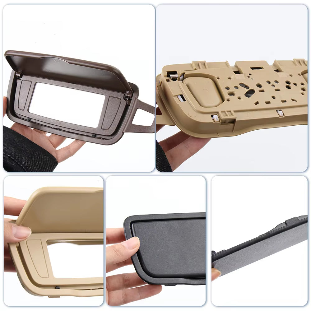 981731031200J8 981731031280E6 98173103128A12 Makeup Mirror W/&W/O Light Cover For Porsche 718 981 982 911 991 992