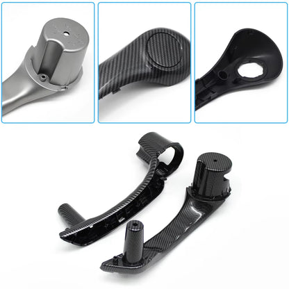 2PCS LHD Car Interior Door Front Left Right Pull Grab Inner Handle Outer Cover For Renault Koleos I 2008-2016