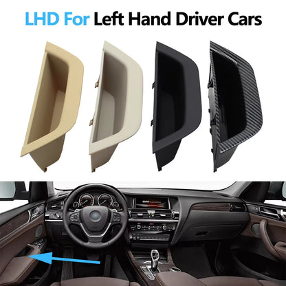 LHD RHD Left Right Driver Door Plastic Pull Handle Armrest Panel Cover Trim For BMW X3 X4 F25 F26 2010-2016