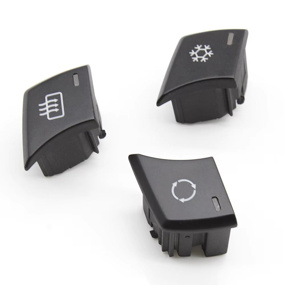 Car Dashbord Air Conditioning AC Manual Control Button Keys For BMW 1S 3S X1 E81 E82 E87 E88 E90 E91 E92 E93 E84 64119236778