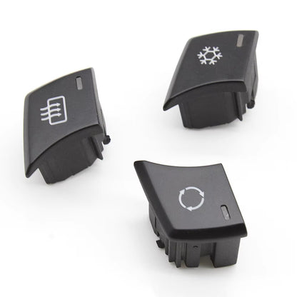 Car Dashbord Air Conditioning AC Manual Control Button Keys For BMW 1S 3S X1 E81 E82 E87 E88 E90 E91 E92 E93 E84 64119236778
