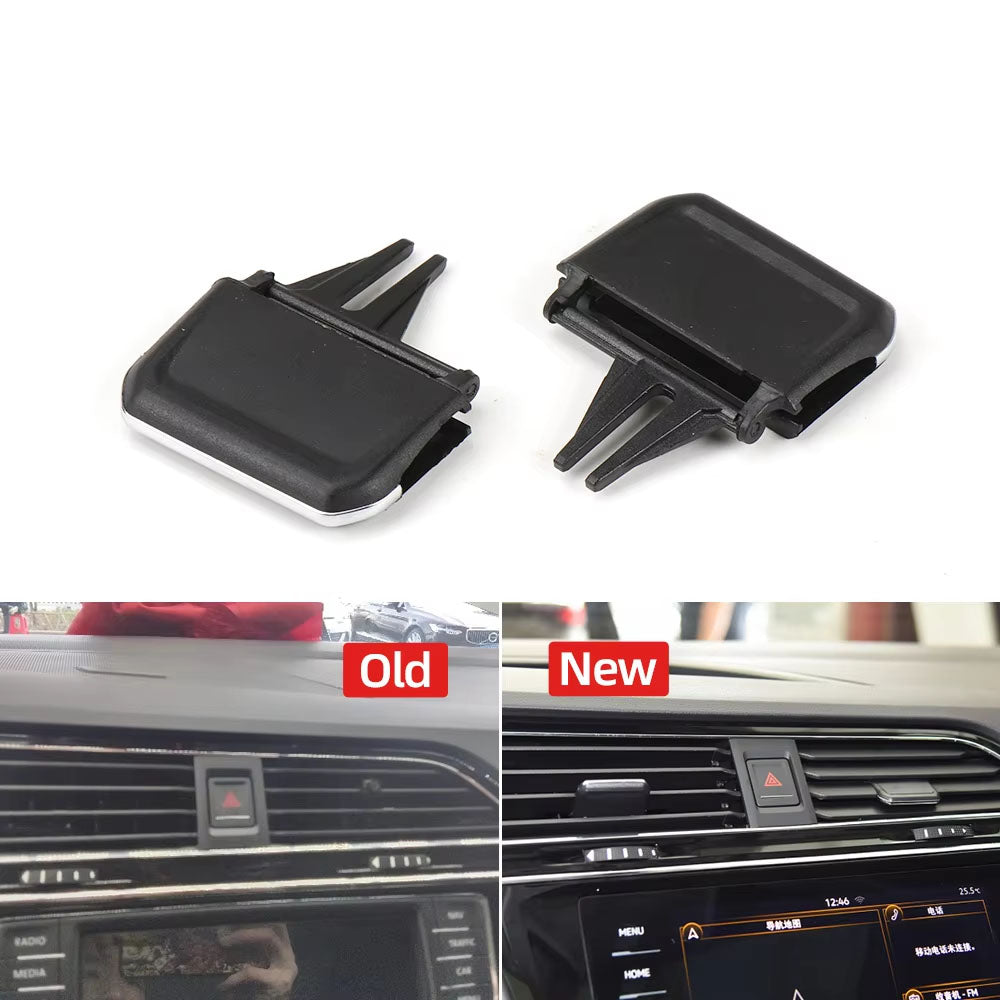 Car Front Air Conditioning A/C Air Vent Outlet Tab AC Leaf Adjust Clip Repair Kit for VW Tiguan 2017-2021 Volkswagen Car Styling