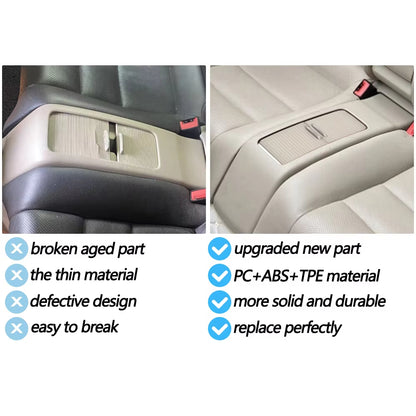 1/2 PCS Car Rear Seat Cup Holder Cover Tray Blind Shutter For Benz E Class Cabriolet W207 2010-2016 E250 E350 E500 E400 E550