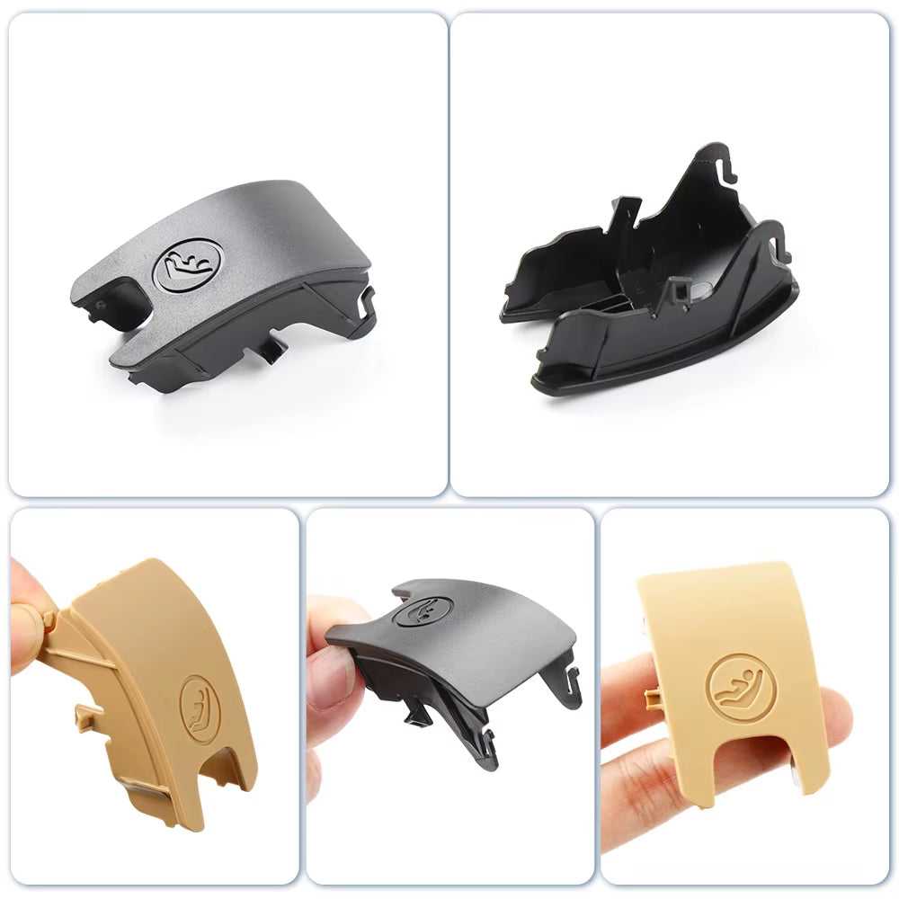 Rear Child Seat Safety ISOFIX Cover Restraint Hook Buckle Plate For Audi Q3 Macan 2013-2018 Replace 8U0887187 Auto Accessories