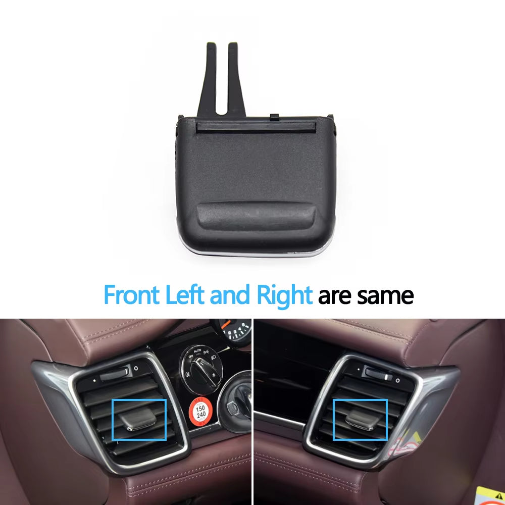 Car Front Rear Air Conditioning AC Air Vent Outlet Tab Clip Repair Kit For Porsche Panamera 2010-2016