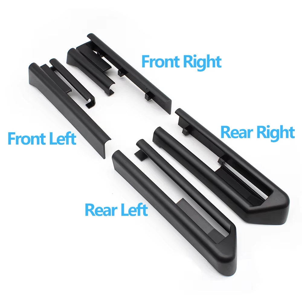 E70 E71 E72 LHD RHD Interior Car Front Seat Sliding Track Rail Trim Cover Replacement For BMW X5 X6 2007-2014
