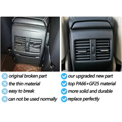 Car Rear AC Vent Air Vent Outlet Grille Slide Clip Repair Kit For Mercedes Benz A CLA GLA B Class W176 W117 W156 W246 2013-2018