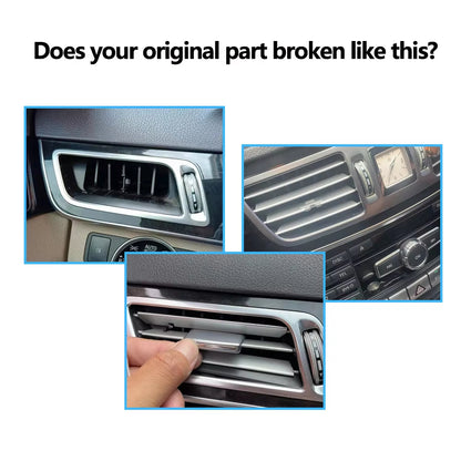 Front Dash Center Left Right AC Vent Grille Repair Kit Or Tab Clip For Mercedes Benz Sedan W212 E260 E350 2013-2015 A2128303154