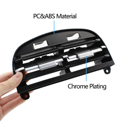 Rear Console AC Vent Grille Outlet Cover Panel Air Conditioner Slider Clip For Maserati Ghibli 2014-2020 670021523
