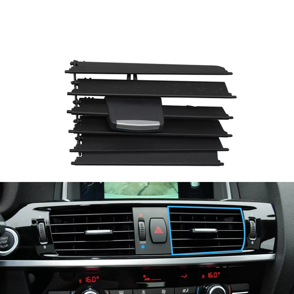 LHD RHD Car Front Middle AC Air Conditioner Vent Outlet Grille Slide Clip Repair Kit Replacement For BMW X3 X4 F25 F26 2011-2018