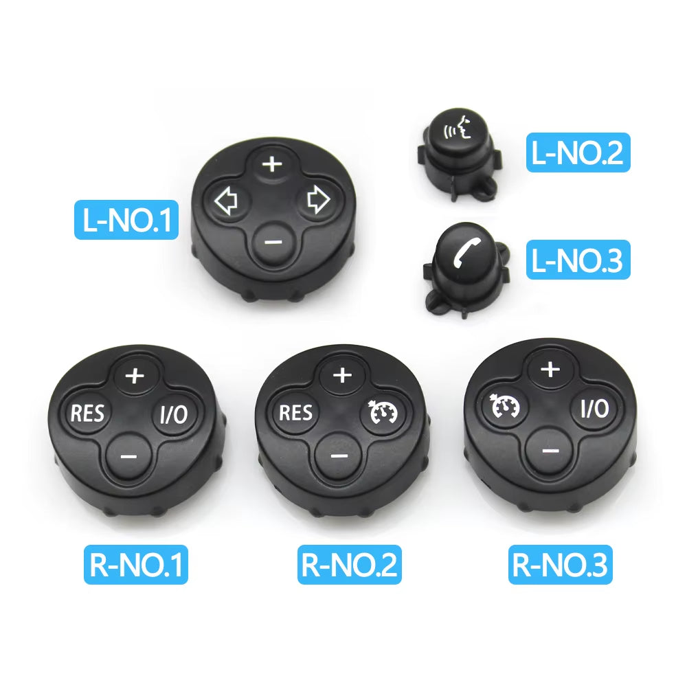 Car Steering Wheel Multifunction Cruise Control Switch Button Cover Trim For BMW Mini Cooper Paceman R55 R56 R57 R58 R59 R60 R61