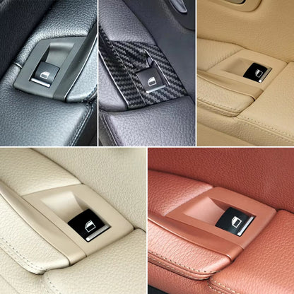 3pcs Set LHD RHD Interior Door Window Lift Adjust Switch Button Cover Trim For BMW 5 Series F10 F11 F18 520i 523i 525i 528i 535i