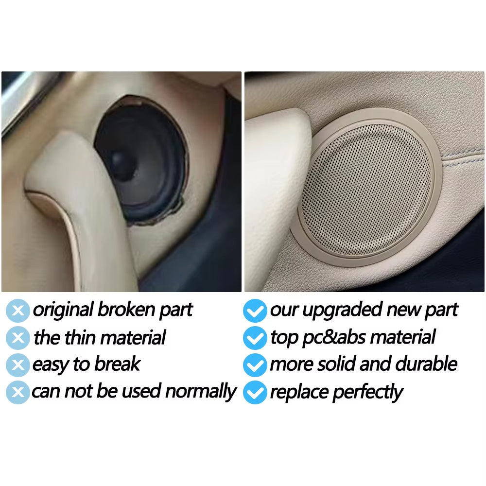 Car Front Rear Left Right Door Midrange Speaker Cover Grille For BMW X1 X2 1 2 Series F48 F49 F39 F52 F45 F46