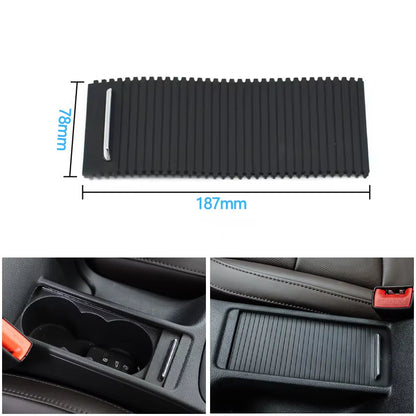 Car Interior Center Console Blind Cup Holder Drinks Roller Shutter For Skoda Superb 2009-2015 3T08625319B9