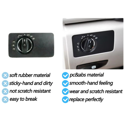 LHD Car Dashboard Headlight Control Switch Panel Cover Trim For Mercedes Benz W251 R-Class R280 R300 R350 R400 R500 2005-2017