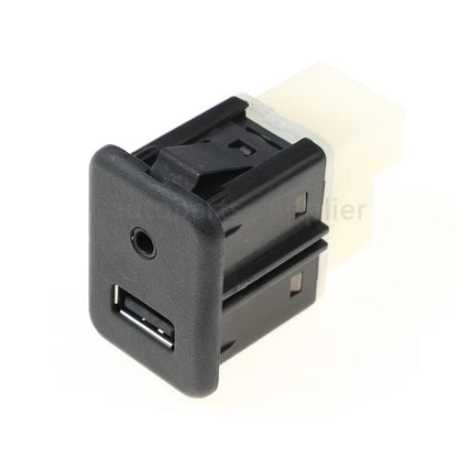 New 25832462 Audio Player USB Receptacle Black Matte 1 USB For Buick Allure LaCrosse Chevrolet Camaro Sonic Volt Terrain