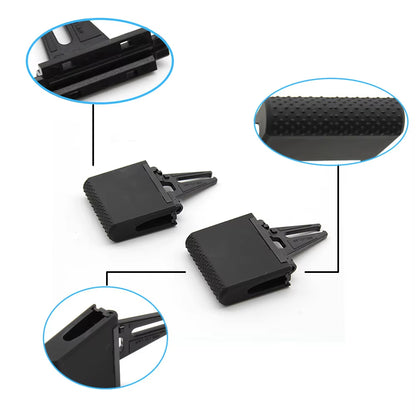 Car Front Rear AC Air Vent Outlet Tab Clip Repair Kit Air Conditioning Vent Outlet Paddle Clip For Porsche Macan 2018-2022