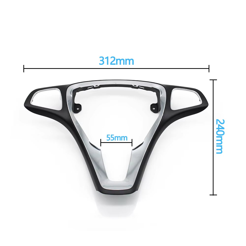 Car Steering Wheel Cover Trim For Benz A B C CLA CLS E GLA GLC GLE Class W176 W246 W205 W117 W218 W213 W156 X253 W292 W166 W448