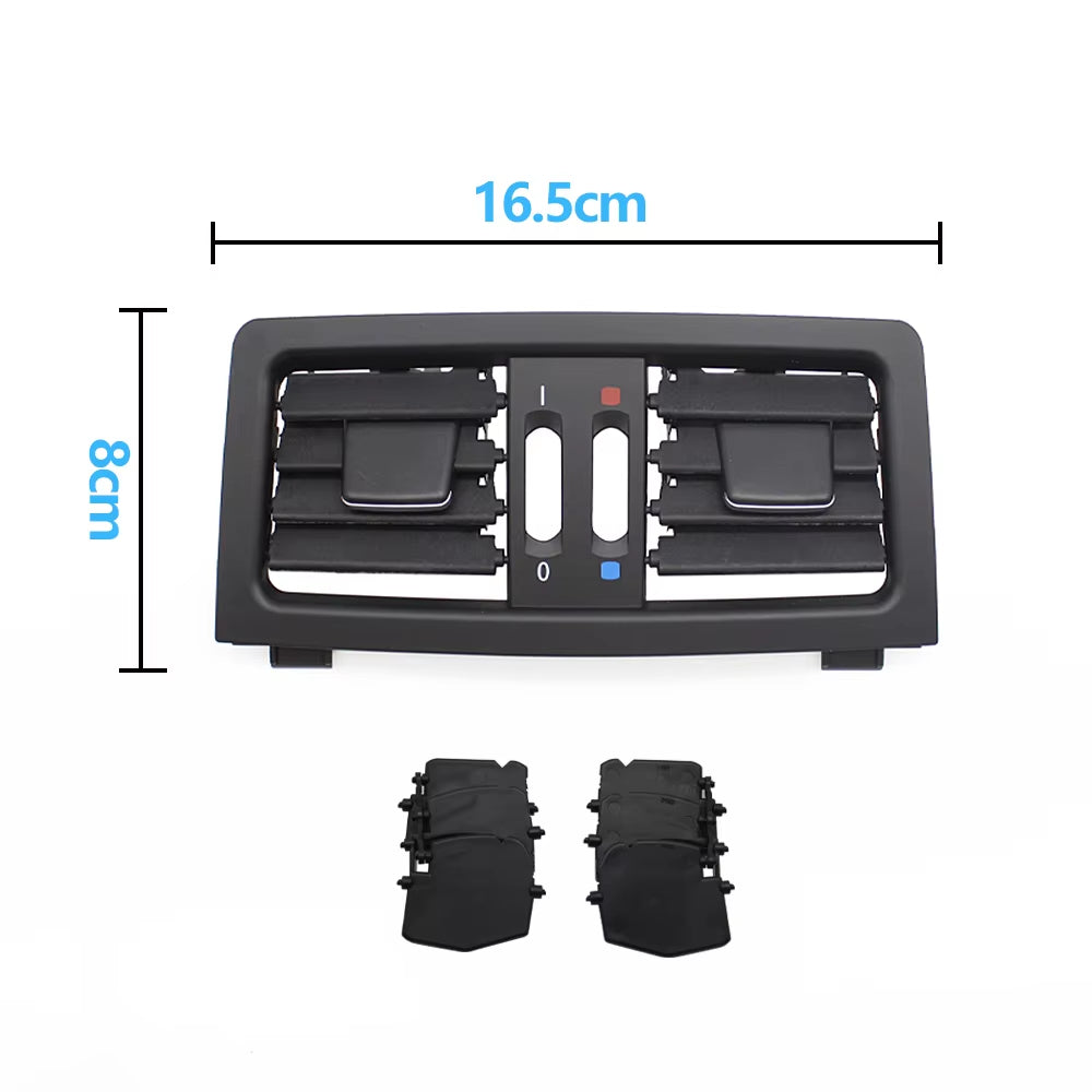 E60 E61 Car Rear Center Console Air Conditioning AC Vent Grille Cover Air Vent Panel For BMW 5 Series E60 E61 545i 550i