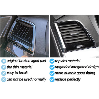 Car Front Dashboard Air Conditioning AC Vent Grille Outlet Panel Cover Replacement For Volvo XC90 2015-2024 32219345,32219346