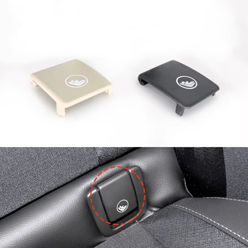 Rear Buckle Cover 31685072 Car Rear Child Fixing Isofix Cover Rear Child Isofix Mount Caps Cover Easy Installation