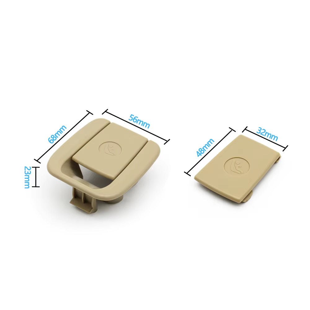 Car Rear Child Seat Anchor Safety ISOFIX Cover Trim For BMW X1 X2 F48 F49 F39 2 Series F45 F46