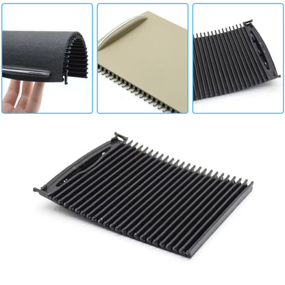 Car Center Console Sliding Shutter Cup Holder Water Cup Holder Panel Roller Cover For Mercedes Benz C Class W203 2000-2007
