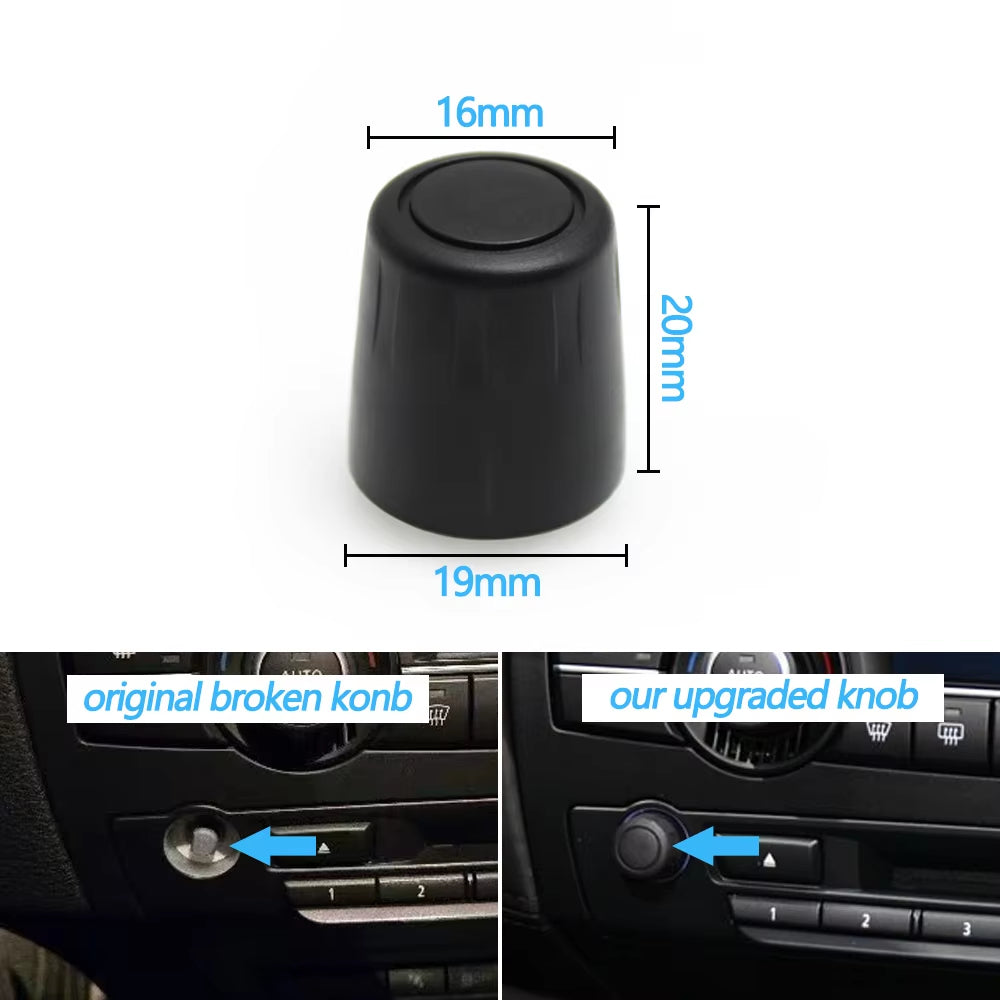 Car Infotainment Computer Button SAC SUV Button Volume Rotary Audio Knob Switch Buttons For BMW X5 X6 E70 E71 E72 2007-2013