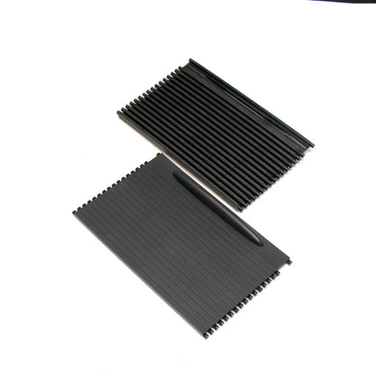 For Porsche Cayenne 2003-2010 Car Center Console Sliding Shutters Cup Holder Roller Blind Cover Replacement 7L5862531