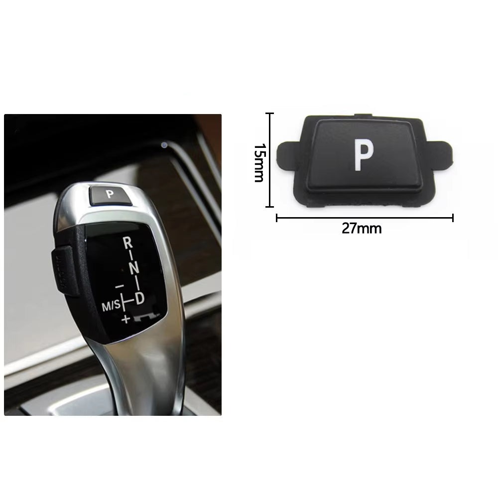 Car Gear Lever Auto Parking Button Cap For BMW 1 2 3 4 5 7 X3 X4 X5 X6 E60 F20 F21 F30 F34 F36 F10 F11 F01 F02 F07 F25 F26 F15