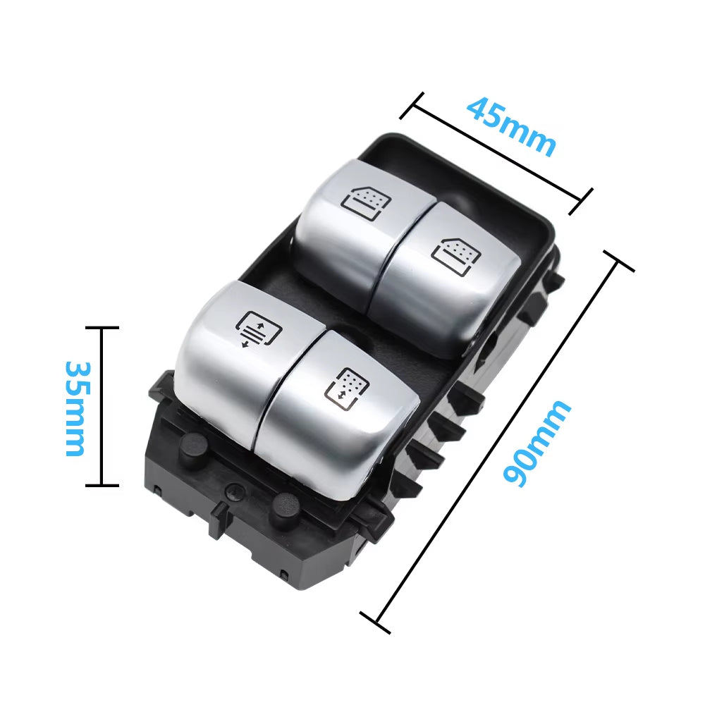 Car Power Electric Rear Window Lifter Switch For Mercedes BENZ S E Class W222 W213 S550 S600 S300 S350 E180 E200 E220 2229051505
